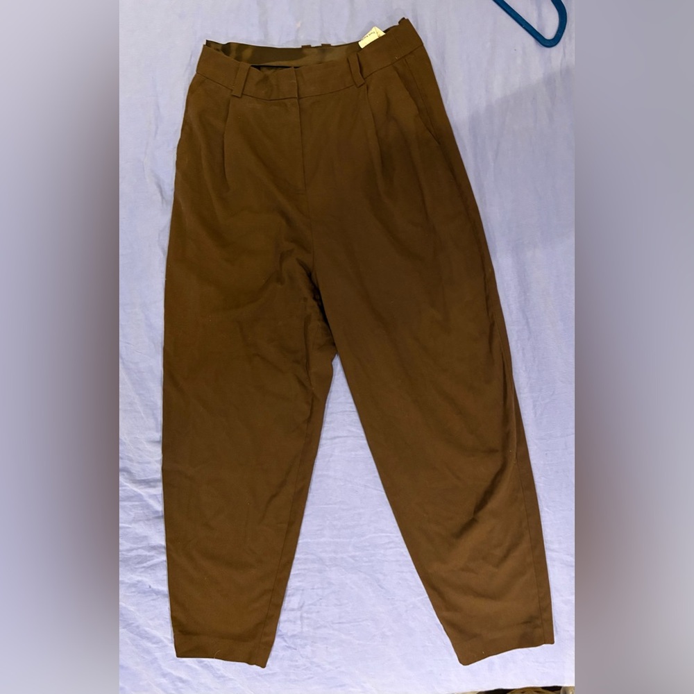 ⭐️Frank and Oak Amelia Balloon Pants in Chocolate Brown